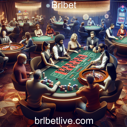 Experiência de Cassino Ao Vivo no Brlbet